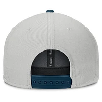 Men's Fanatics Gray Minnesota Twins Knuckleball Snapback Hat