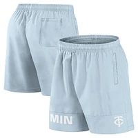 Short de bain Fanatics bleu clair Minnesota Twins Elements pour hommes