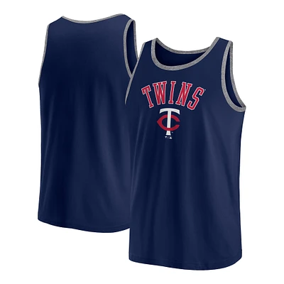 Débardeur Fanatics Navy Minnesota Twins Bet pour hommes