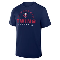 Men's Fanatics Navy Minnesota Twins Clubhouse Legacy Primary Play T-Shirt