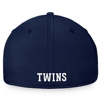 Casquette Fanatics Navy Minnesota Twins Cooperstown Core Flex pour hommes