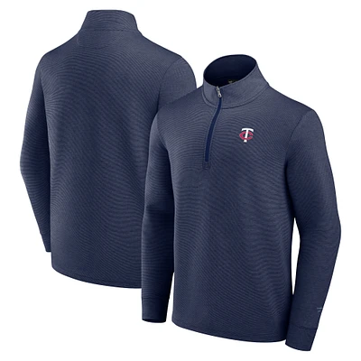 Men's Fanatics Navy Minnesota Twins Quarter Zip