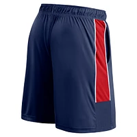 Short de défenseur Fanatics Navy Minnesota Twins Win The Match pour hommes