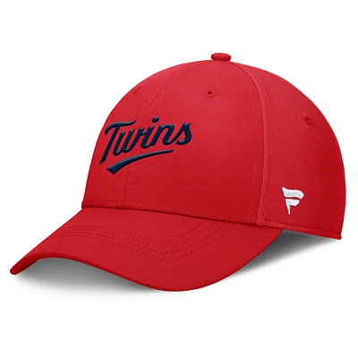 Men's Fanatics Red Minnesota Twins Core Flex Hat