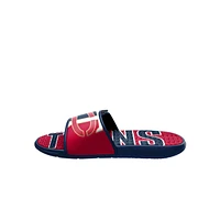 Men's FOCO Minnesota Twins Logo Gel Slide Sandals