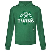 Men's Levelwear Minnesota Twins St. Patrick's Day Relay Shamrock Pullover Hoodie