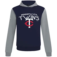 Men's Levelwear Navy Minnesota Twins Accolade Ultimate Mission Pullover Hoodie