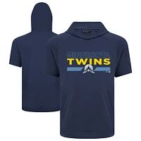 Men's Levelwear  Navy Minnesota Twins City Connect Phase No Hitter Hoodie T-Shirt