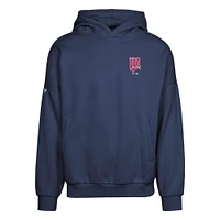Men's Levelwear  Navy Minnesota Twins Contact Pro Card Pullover Hoodie