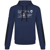 Men's Levelwear  Navy Minnesota Twins Cooperstown Collection Bombay Campaign Pullover Hoodie