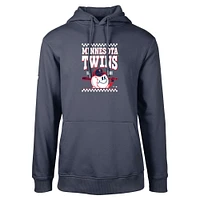 Men's Levelwear Navy Minnesota Twins Podium Inaugural Pullover Hoodie