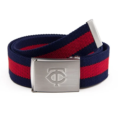 Ceinture en tissu Minnesota Twins pour homme