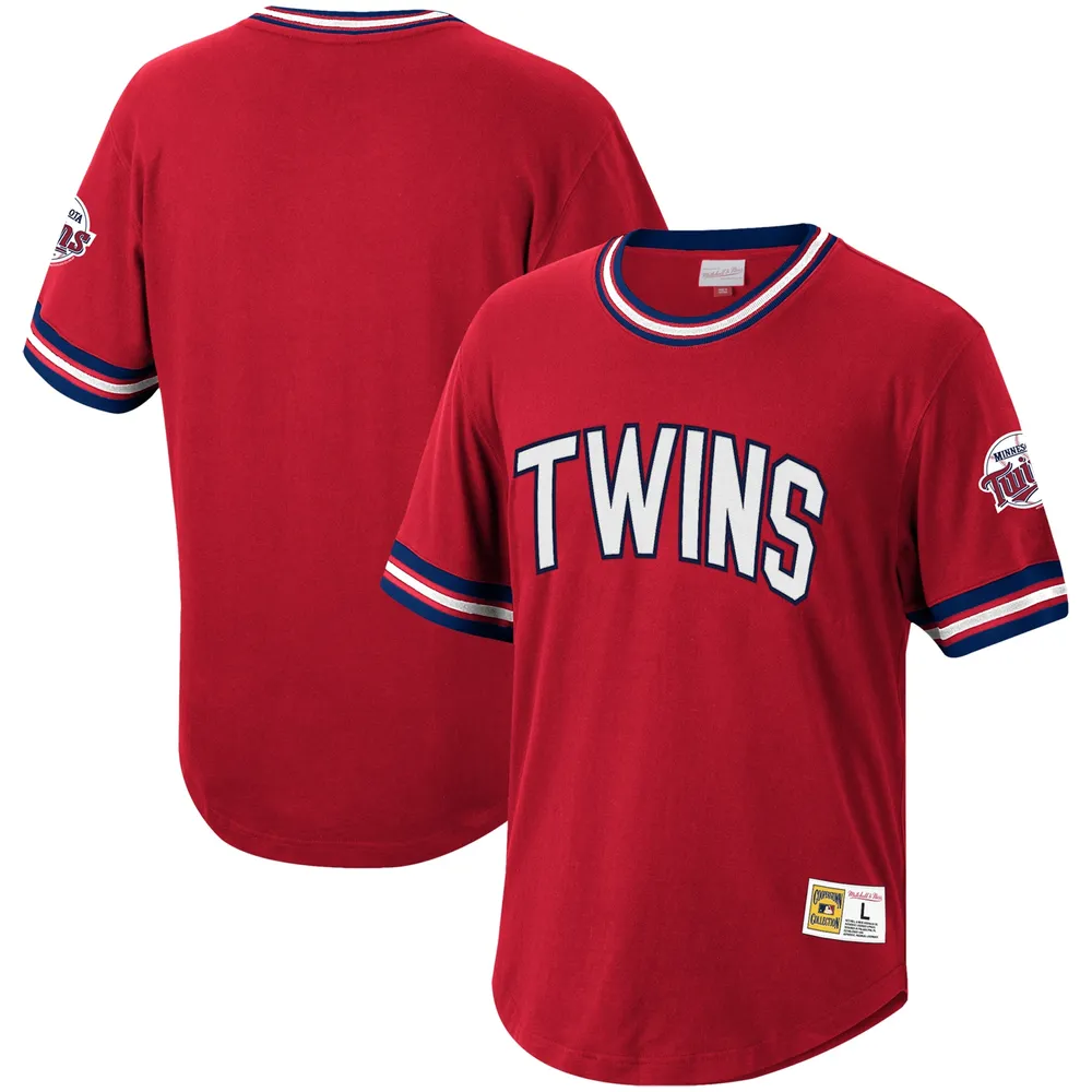 caminar insondable desbloquear Lids Minnesota Twins Mitchell & Ness Cooperstown Collection Wild Pitch  Jersey T-Shirt - Red | The Shops at Willow Bend