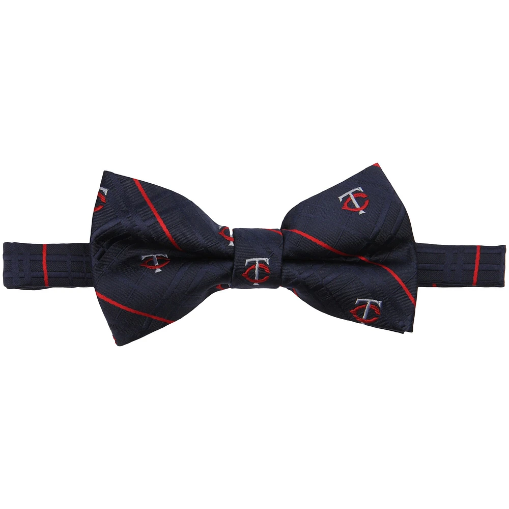 Men's Navy Minnesota Twins Oxford Bow Tie