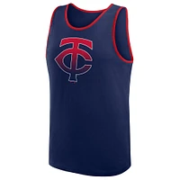 Men's Navy Minnesota Twins Unmatched Success Tank Top