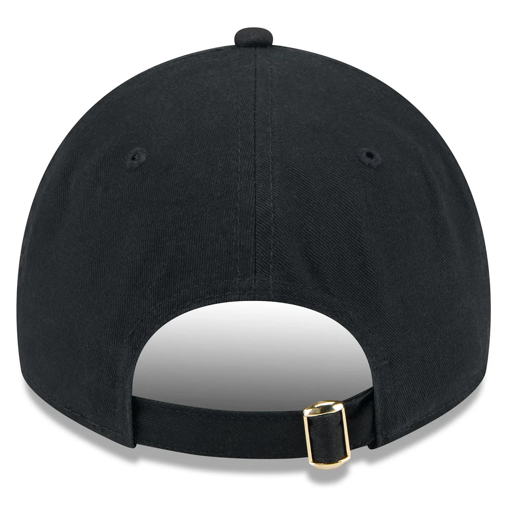 Casquette ajustable 9TWENTY pour la Journée des Forces armées 2024 New Era noire des Minnesota Twins pour hommes