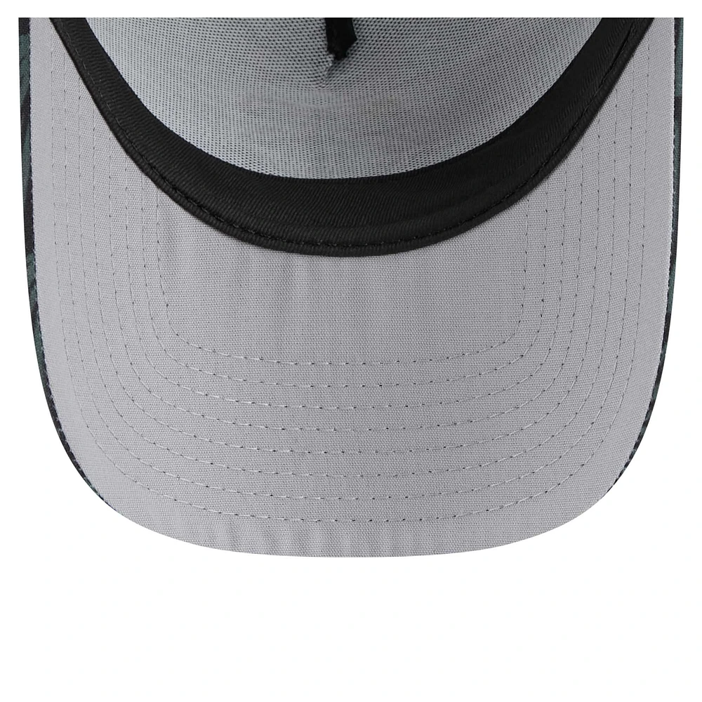 Casquette ajustable 9FORTY A-Frame Trucker noire des Twins du Minnesota de New Era pour homme