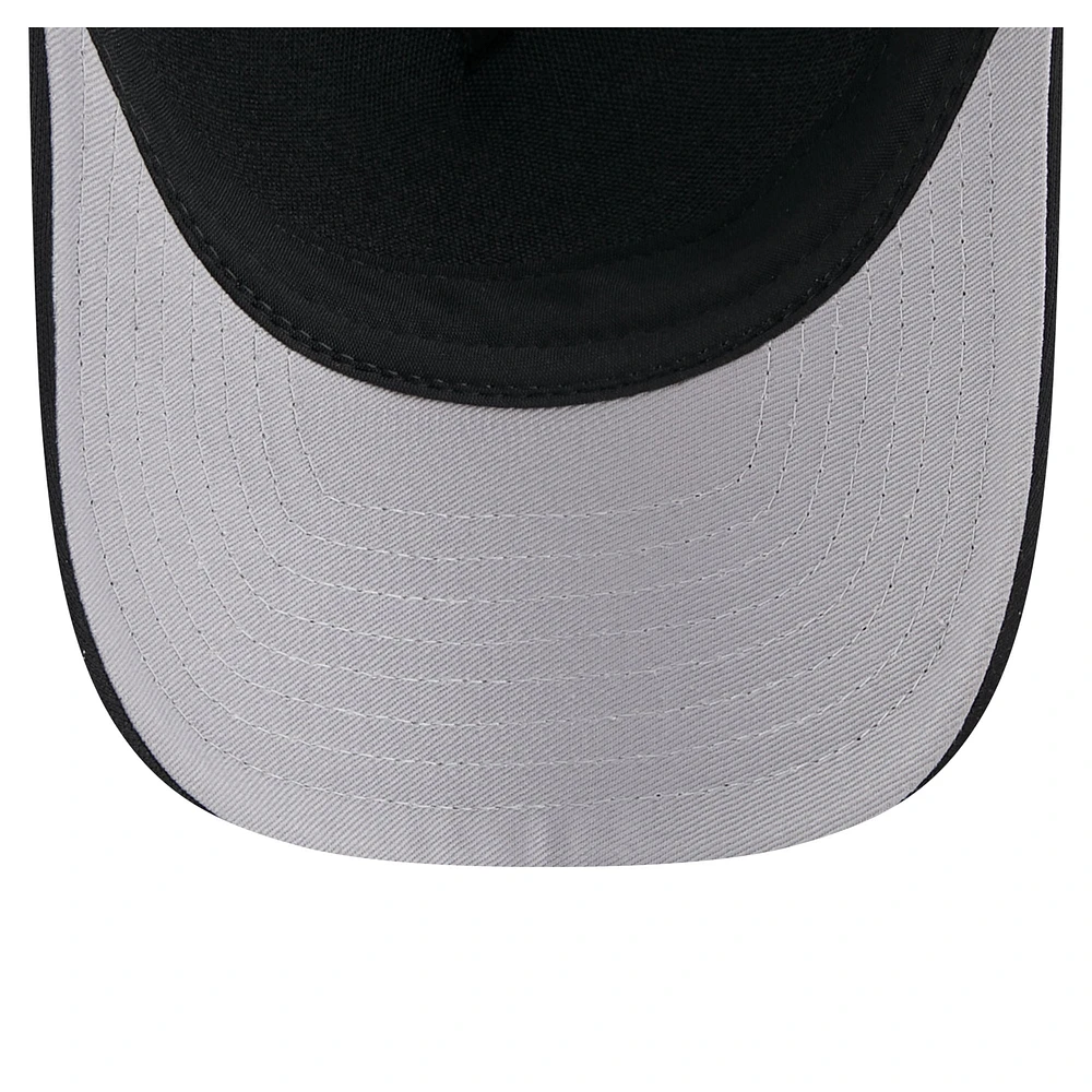 Casquette camionneur ajustable 9FORTY A-Frame M-Crown noire des Twins du Minnesota pour homme de New Era