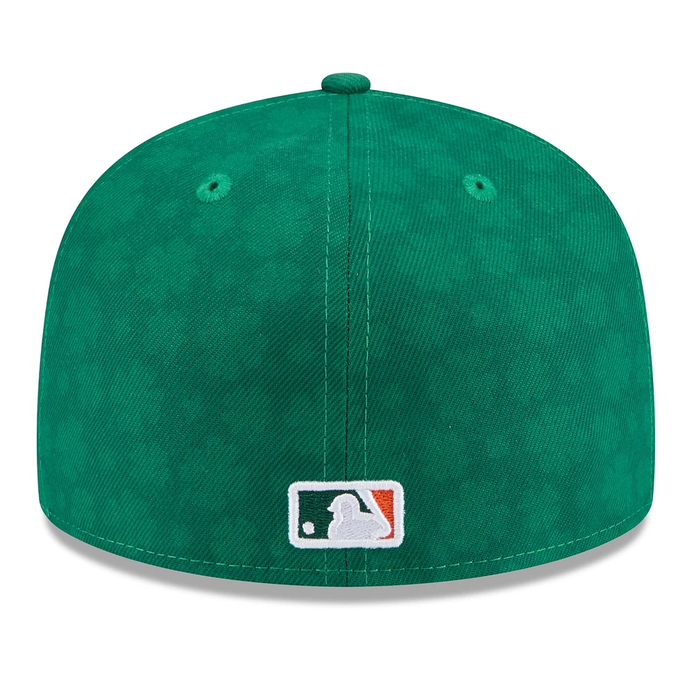 Men's New Era Kelly Green Minnesota Twins St. Patrick's Day 59FIFTY Fitted Hat
