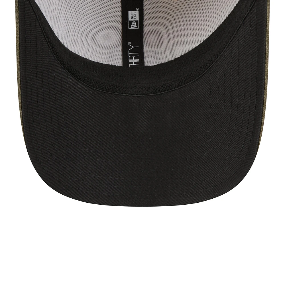 Casquette 39THIRTY Flex pour homme, beige clair/olive, Minnesota Twins 2025 Armed Forces Day, New Era