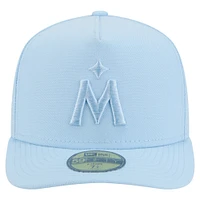 Men's New Era  Light Blue Minnesota Twins Color Pack A-Frame 59FIFTY Fitted Hat