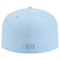 Men's New Era  Light Blue Minnesota Twins Color Pack A-Frame 59FIFTY Fitted Hat