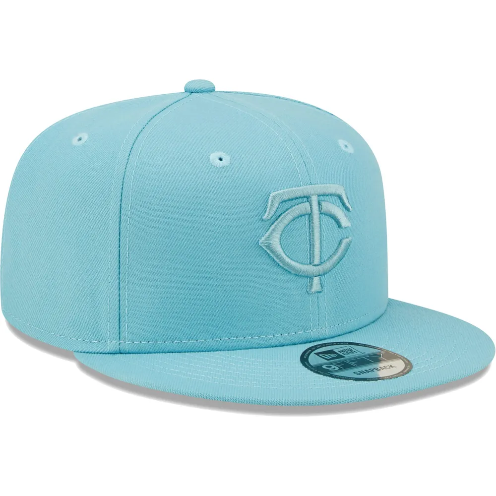 New Era Men's New Era Light Blue Minnesota Twins Color Pack Tonal 9FIFTY  Snapback Hat
