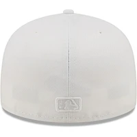 Men's New Era Minnesota Twins White on 59FIFTY Fitted Hat