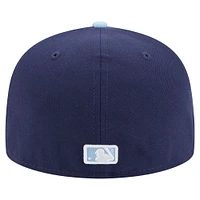 Men's New Era Navy/Light Blue Minnesota Twins Color Pack 2-Tone 59FIFTY Fitted Hat