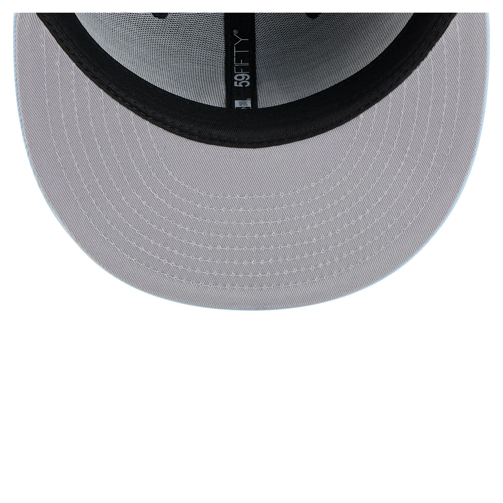 Men's New Era Navy/Light Blue Minnesota Twins Color Pack 2-Tone 59FIFTY Fitted Hat