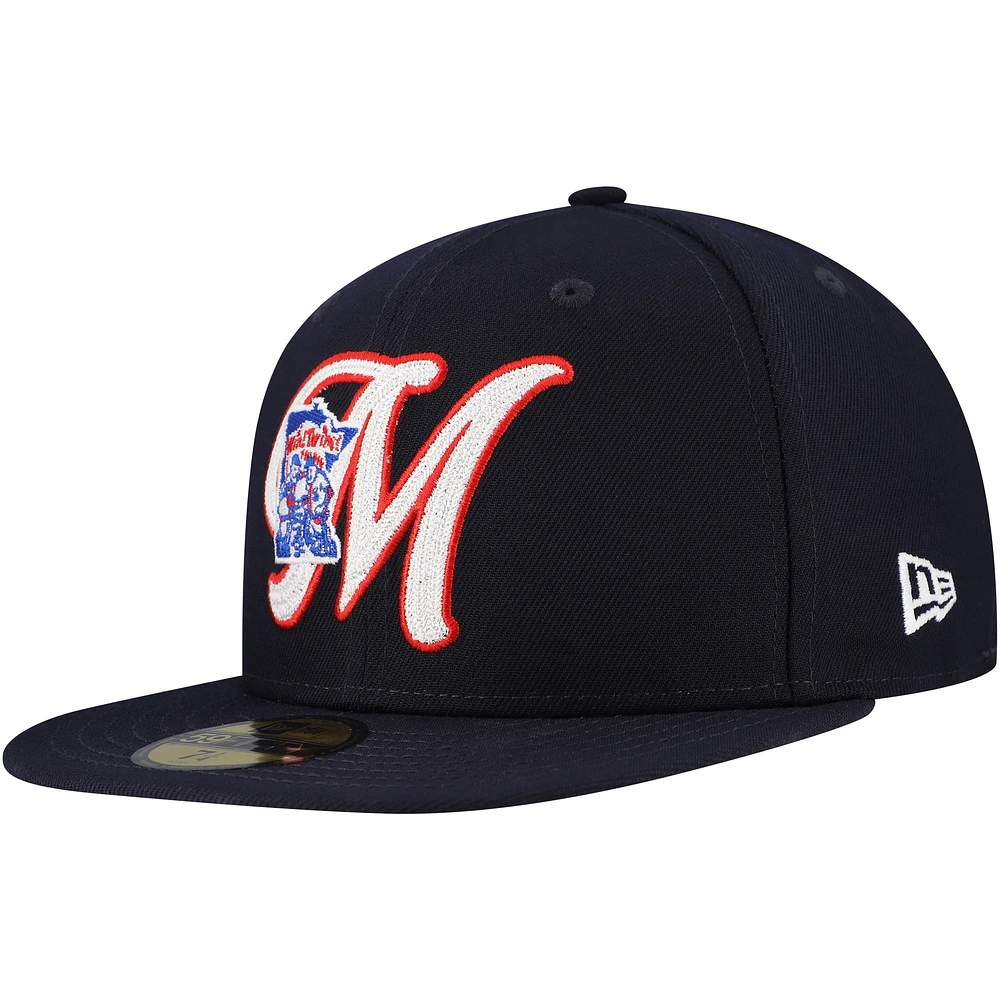 Casquette ajustée 59FIFTY Duo Logo 2.0 des Twins du Minnesota de New Era pour homme