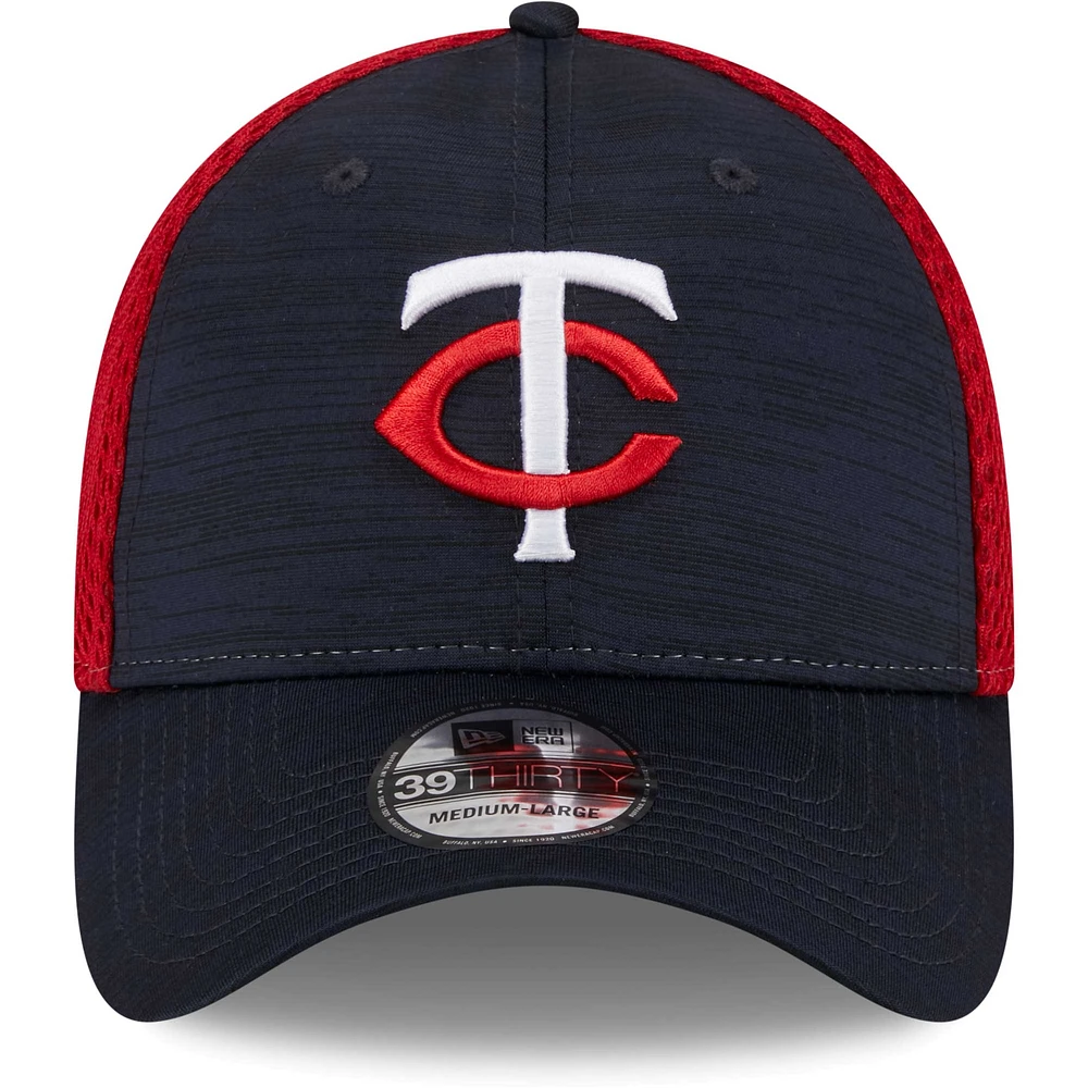 Men's New Era Navy Minnesota Twins Neo 39THIRTY Flex Hat