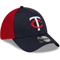 Men's New Era Navy Minnesota Twins Neo 39THIRTY Flex Hat