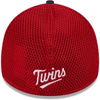 Men's New Era Navy Minnesota Twins Neo 39THIRTY Flex Hat