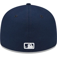 Men's New Era Navy Minnesota Twins Oceanside Low Profile 59FIFTY Fitted Hat