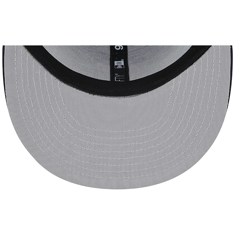 Casquette Snapback 9FIFTY Trucker 9FIFTY pour homme bleu marine Minnesota Twins Team Color New Era