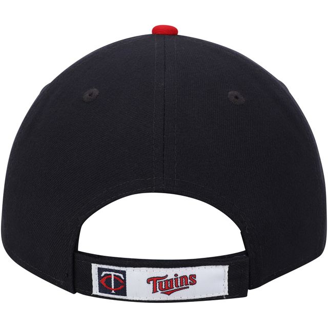 Casquette ajustable 9FORTY The League Road Minnesota Twins New Era pour homme, bleu marine