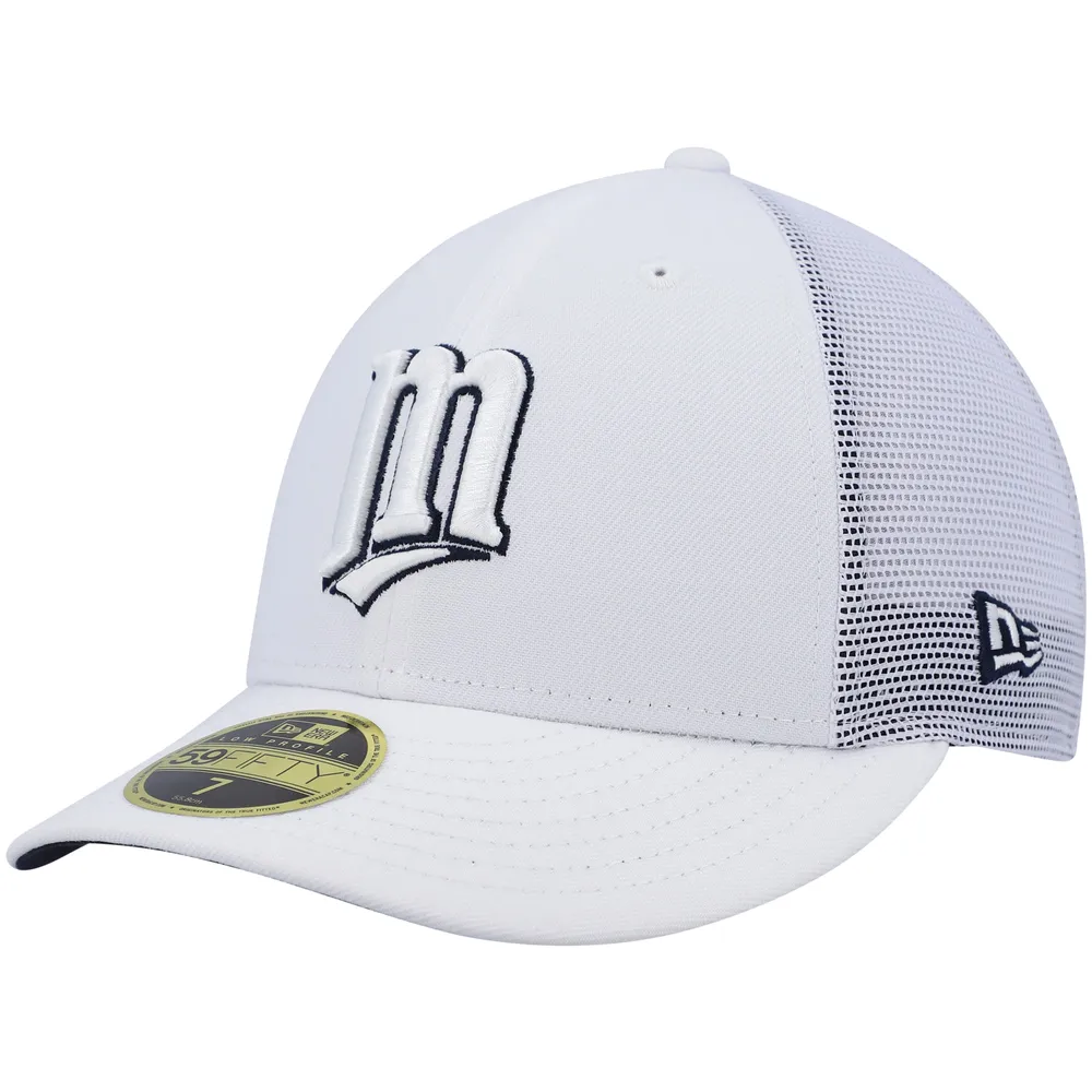 Lids Minnesota Twins New Era White on 59FIFTY Fitted Hat