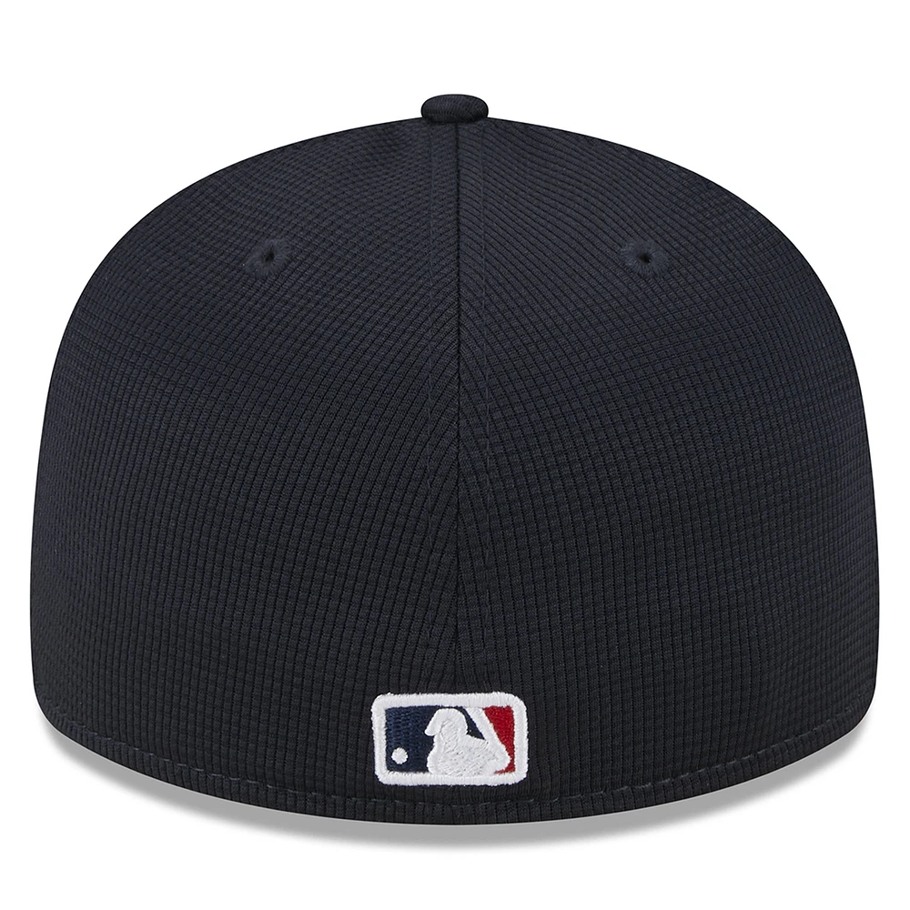 Casquette ajustée 59FIFTY à profil bas pour hommes des Minnesota Twins 2024 New Era, blanche