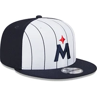 Men's New Era  White Minnesota Twins 2025 Batting Practice 9FIFTY Snapback Hat