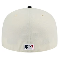 Men's New Era White Minnesota Twins Chrome 59FIFTY Fitted Hat