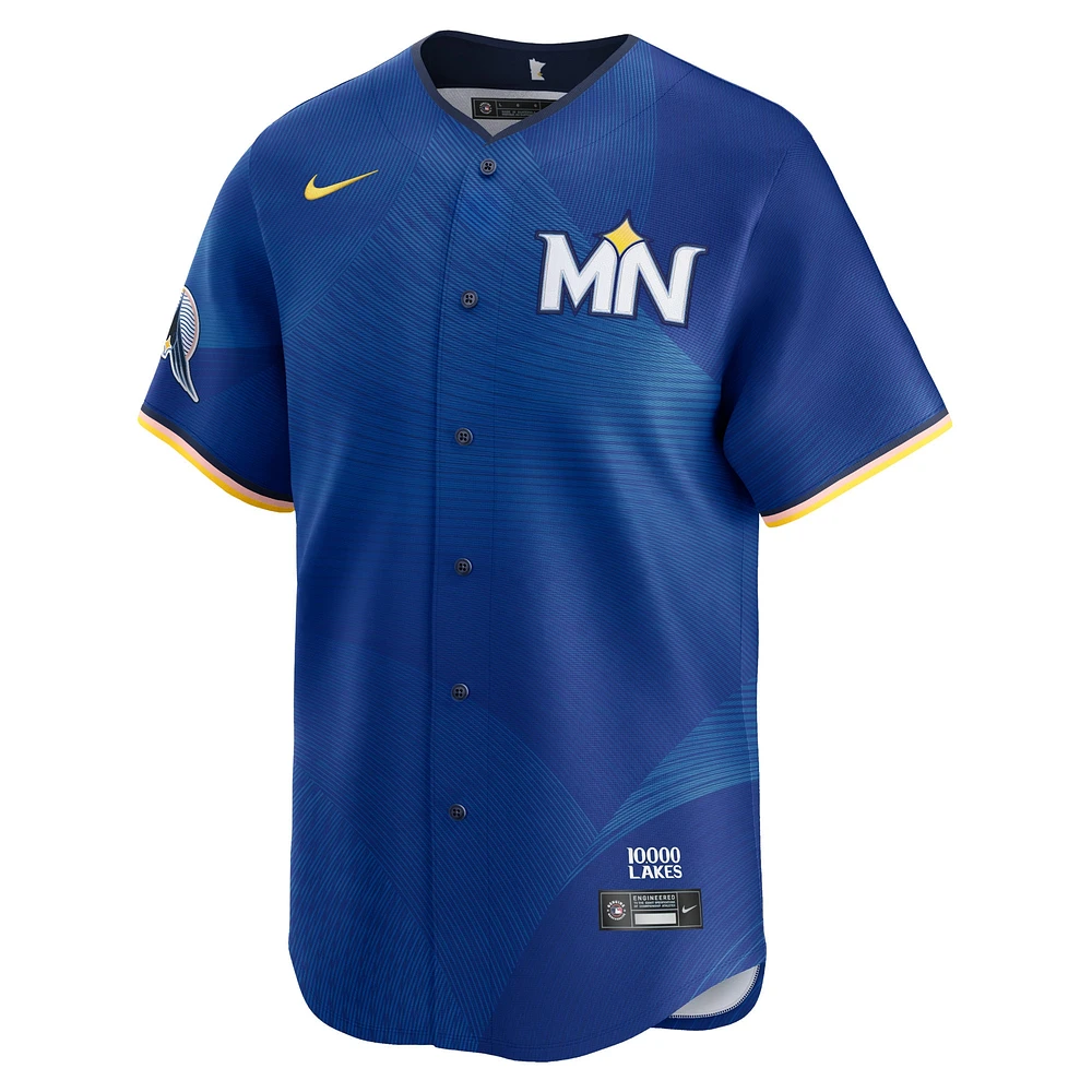 Maillot Nike Carlos Correa Royal Minnesota Twins 2024 City Connect Limited pour homme