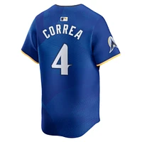 Maillot Nike Carlos Correa Royal Minnesota Twins 2024 City Connect Limited pour homme