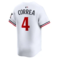 Men's Nike Carlos Correa White Minnesota Twins Home Limited Player Jersey