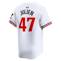 Maillot de joueur Nike Edouard Julien blanc Minnesota Twins Home Limited pour homme