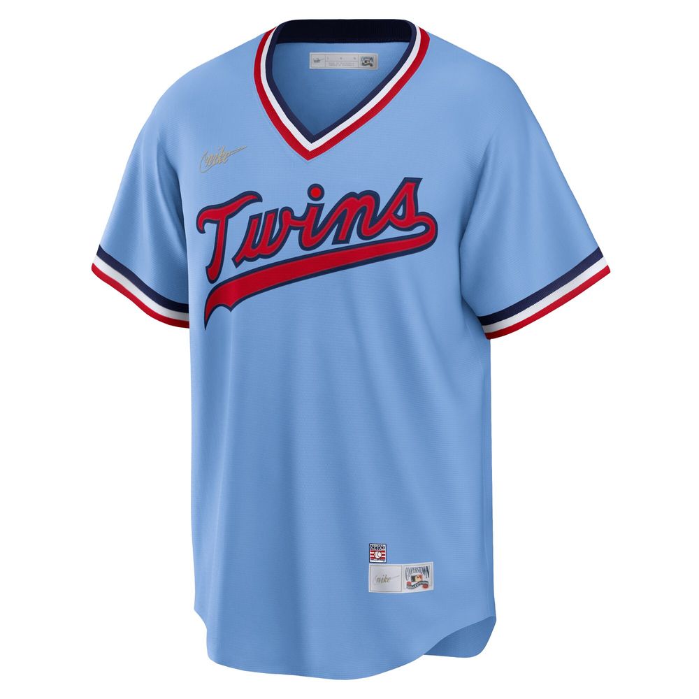 Men's Nike Harmon Killebrew Light Blue Minnesota Twins Road Cooperstown Collection Player Jersey