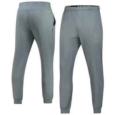 Pantalon de voyage Nike Heather Grey Minnesota Twins pour homme