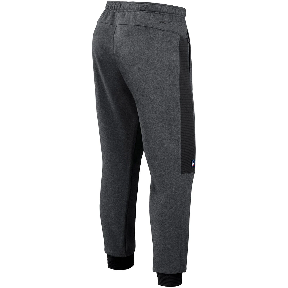 Pantalon de jogging Flux Performance Nike pour hommes, gris chiné/noir