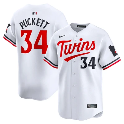 Maillot de joueur Nike Kirby Puckett blanc Minnesota Twins Home Limited pour homme