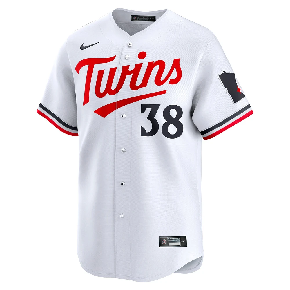 Maillot de joueur Nike Matt Wallner blanc Minnesota Twins Home Limited pour hommes